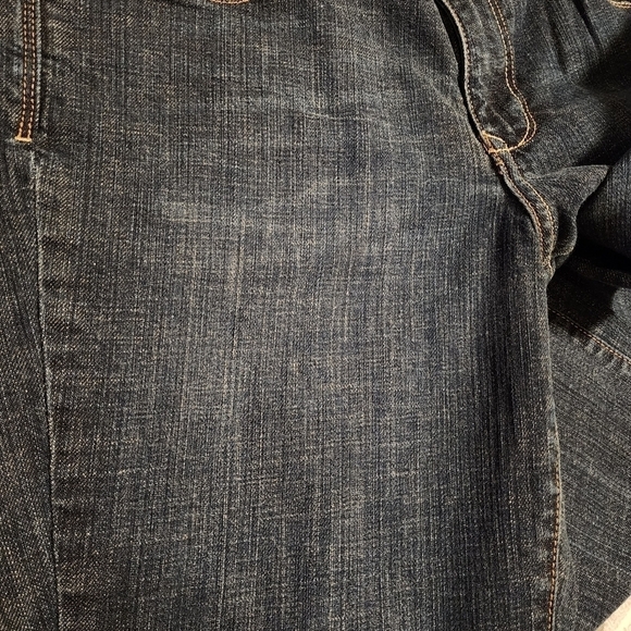 Old Navy "The Flirt" Mid-Rise Boot-Cut Stretch Blue Denim Jeans Women's Size 12 - Picture 6 of 14